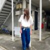 new Round Shape Denim Pants /  Indigo  [Now in Stock!] - 画像 (24)