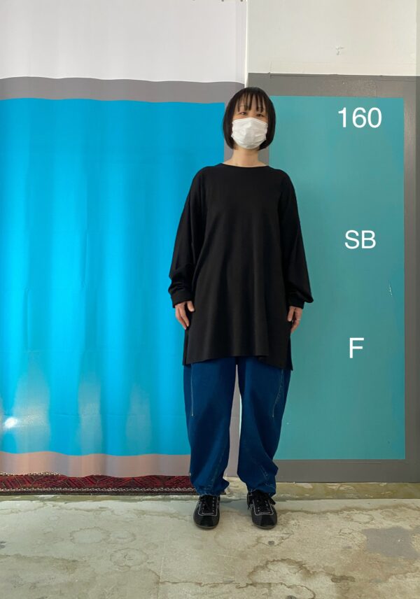 Motteke Droboo!Long Sleeve T-shirt Black [Now in Stock!] - 画像 (14)