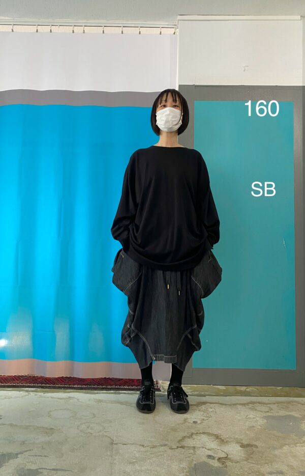 Motteke Droboo!Long Sleeve T-shirt Black [Now in Stock!] - 画像 (16)