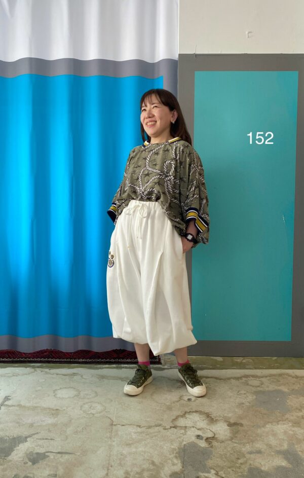 Twisted Rope pattern short TOP Khaki [Limited time Reservation Product] - 画像 (23)