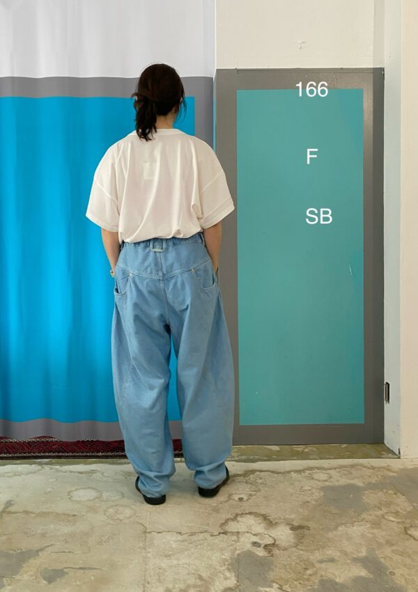 new Round Shape Denim Pants / elegant Pale blue  [Now in Stock!] - 画像 (75)