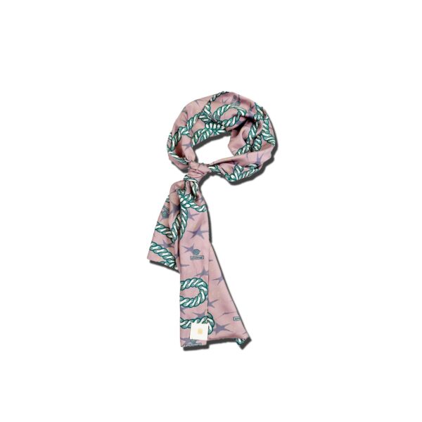 Silk Twisted Rope scarf Pink [Now in Stock!] - 画像 (6)