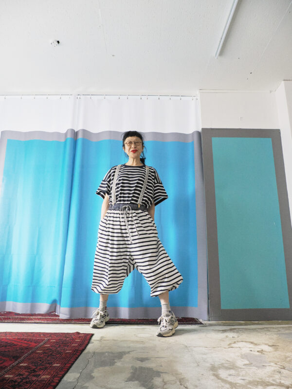 Marina Gathered Pants Fresh Navy [Limited time Reservation Product] - 画像 (7)