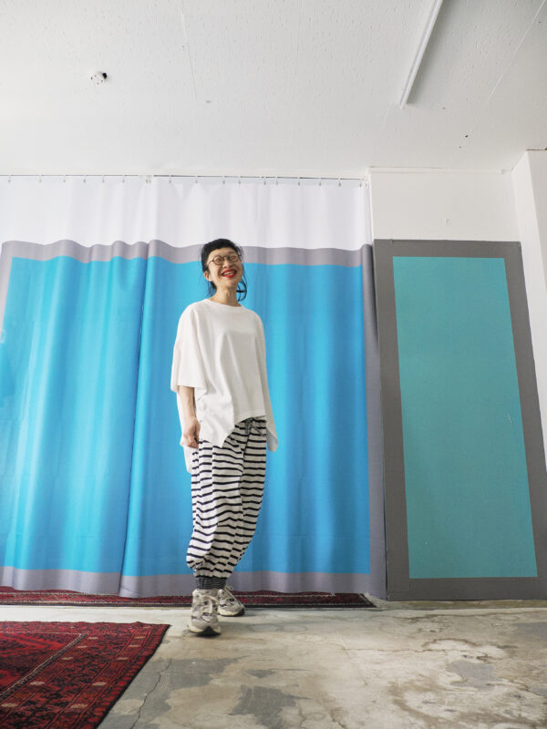 Marina Gathered Pants Fresh Navy [Limited time Reservation Product] - 画像 (12)
