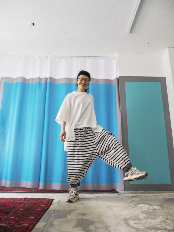 Marina Gathered Pants Fresh Navy [Limited time Reservation Product] - 画像 (14)