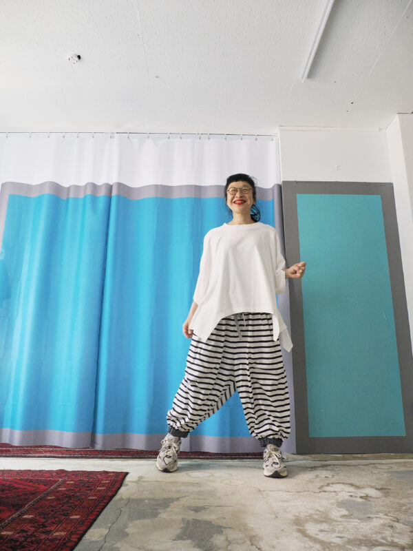 Marina Gathered Pants Fresh Navy [Limited time Reservation Product] - 画像 (13)