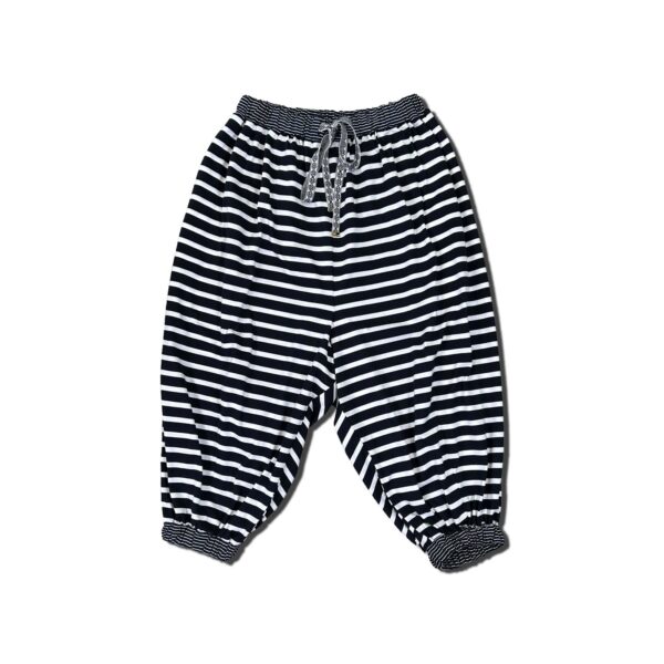 Marina Gathered Pants Deep Navy[Limited time Reservation Product]