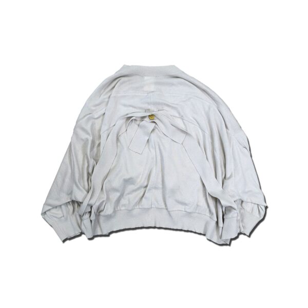Cropped Knit Cardi  Off-White [Limited Quantity Riservation Item] - 画像 (2)