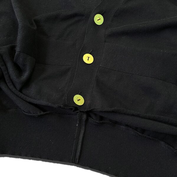Cropped Knit Cardi  Black [Limited Quantity Riservation Item] - 画像 (4)