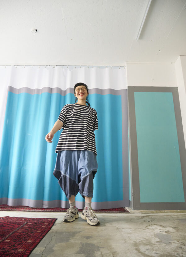 Honeycomb Dungaree Cropped Pants  [Limited Quantity Riservation Item] - 画像 (9)