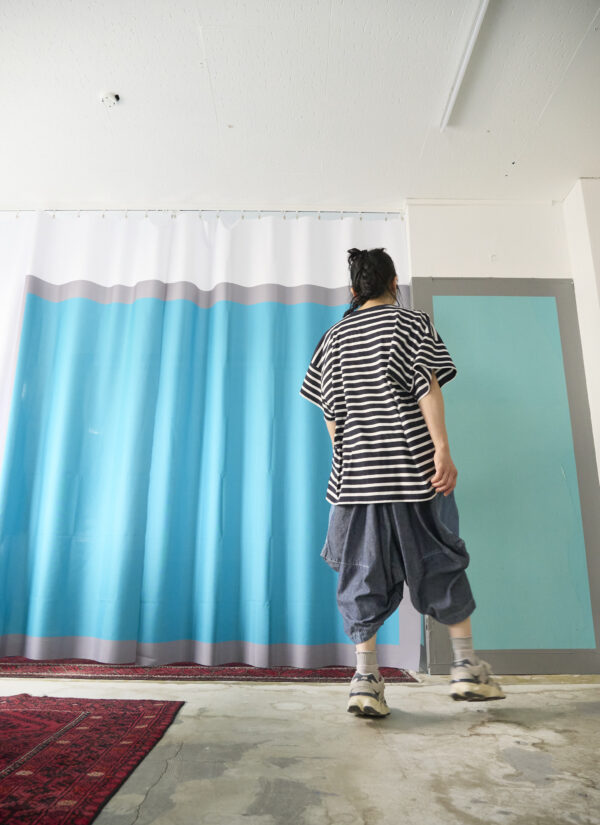Honeycomb Dungaree Cropped Pants  [Limited Quantity Riservation Item] - 画像 (11)