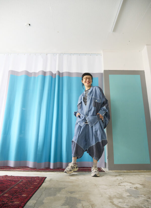 Honeycomb Dungaree Cropped Pants  [Limited Quantity Riservation Item] - 画像 (18)