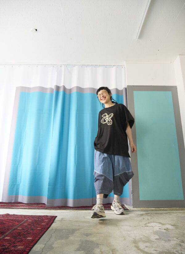 Honeycomb Dungaree Cropped Pants  [Limited Quantity Riservation Item] - 画像 (14)