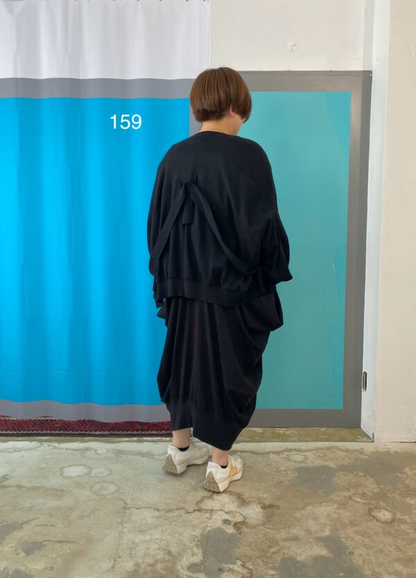 Cropped Knit Cardi  Black [Limited Quantity Riservation Item] - 画像 (30)