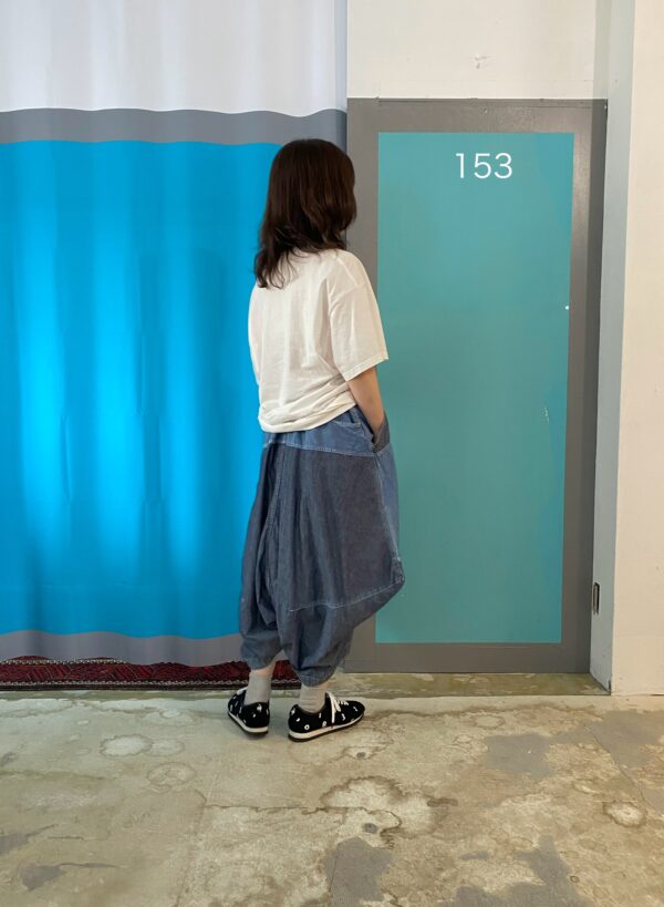 Honeycomb Dungaree Cropped Pants  [Limited Quantity Riservation Item] - 画像 (27)