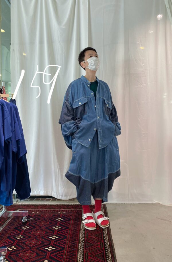 Honeycomb Dungaree Cropped Pants  [Limited Quantity Riservation Item] - 画像 (21)