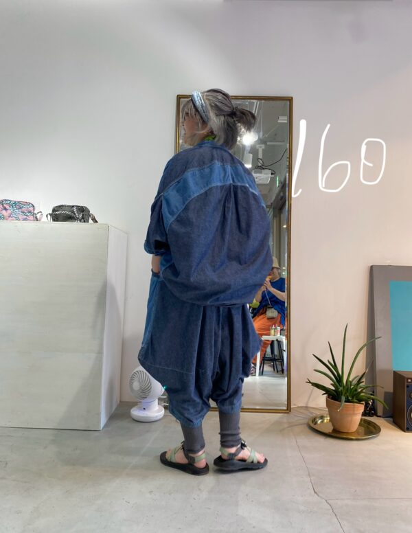 Honeycomb Dungaree Cropped Pants  [Limited Quantity Riservation Item] - 画像 (23)