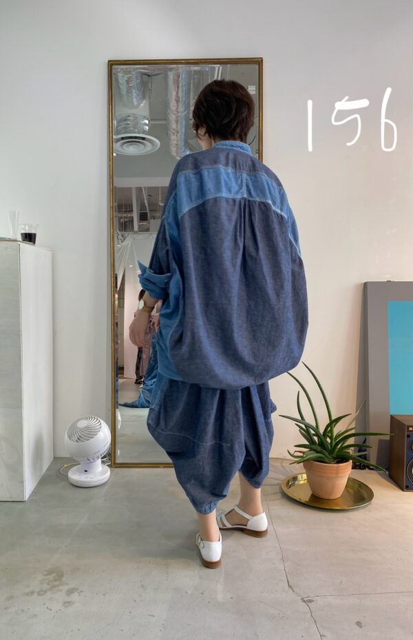 Honeycomb Dungaree Cropped Pants  [Limited Quantity Riservation Item] - 画像 (31)