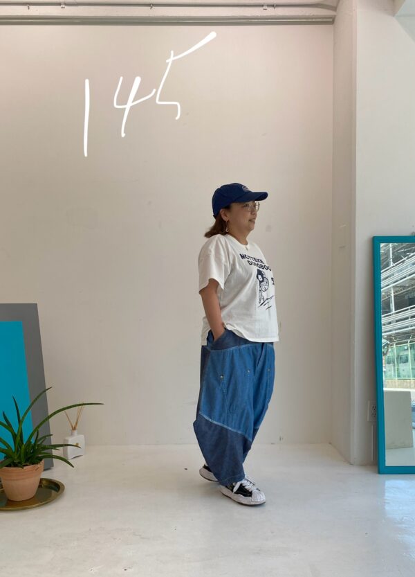Honeycomb Dungaree Cropped Pants  [Limited Quantity Riservation Item] - 画像 (34)