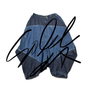 Honeycomb Dungaree Cropped Pants  [Limited Quantity Riservation Item]
