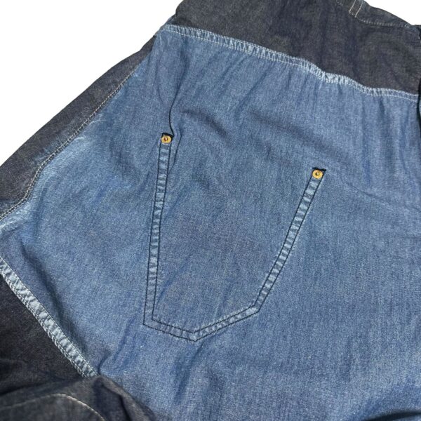 Honeycomb Dungaree Cropped Pants  [Limited Quantity Riservation Item] - 画像 (3)