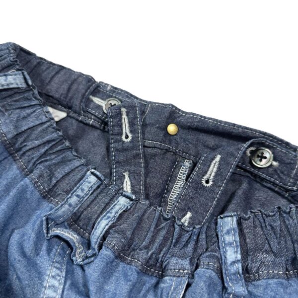 Honeycomb Dungaree Cropped Pants  [Limited Quantity Riservation Item] - 画像 (6)