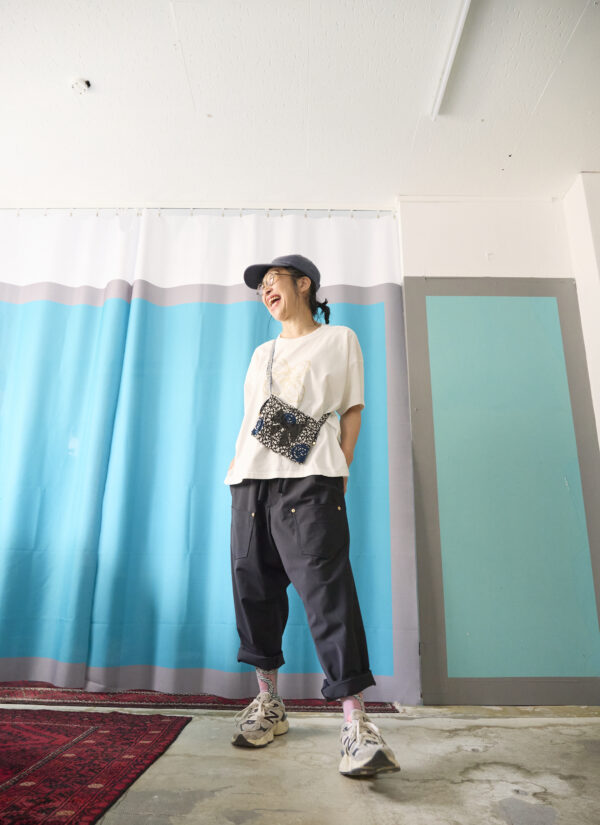 Hand made Chikuchiku Pouch [limited edition of 1 pieces Now in stock!] - 画像 (5)