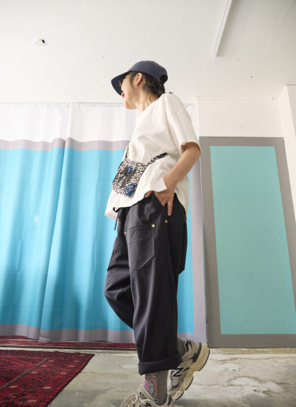 Hand made Chikuchiku Pouch [limited edition of 1 pieces Now in stock!] - 画像 (6)