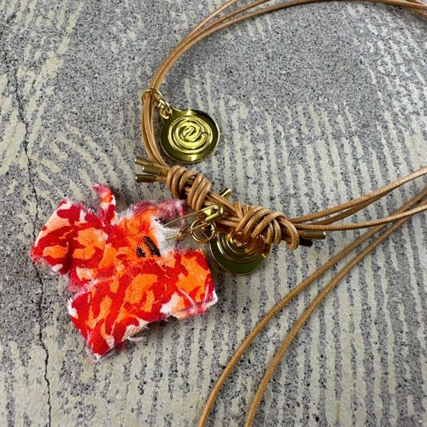 e-coin necklace soleil red [limited edition of 1 pieces Now in stock!] - 画像 (4)