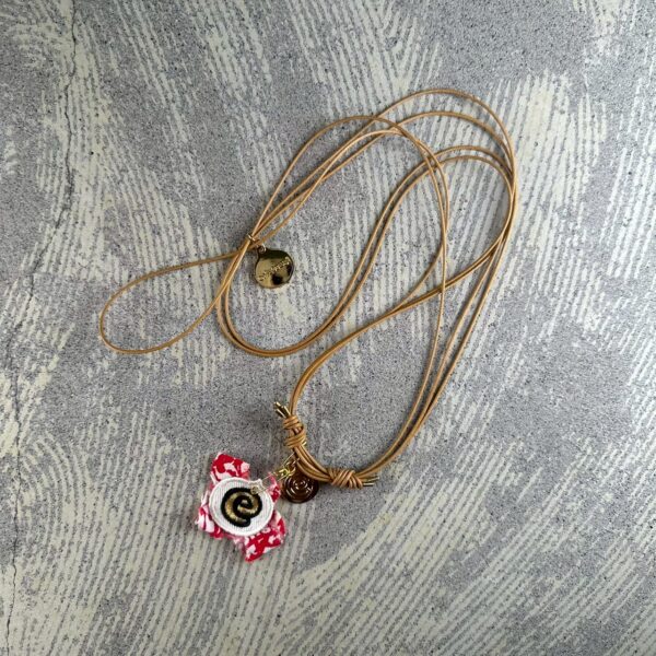 e-coin necklace soleil red [limited edition of 1 pieces Now in stock!] - 画像 (2)