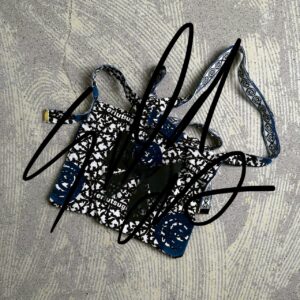 Hand made Chikuchiku Pouch [limited edition of 1 pieces Now in stock!]