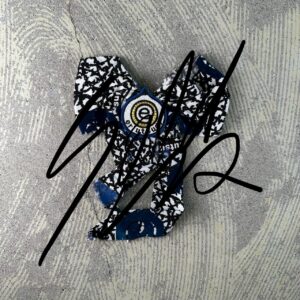 Handmade Ribbon Pin black [limited edition of 1 pieces Now in stock!]