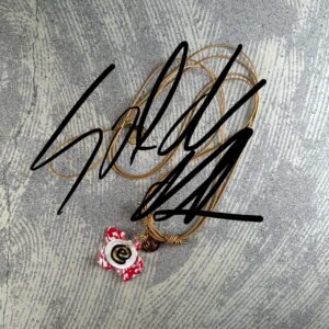 e-coin necklace soleil red [limited edition of 1 pieces Now in stock!]