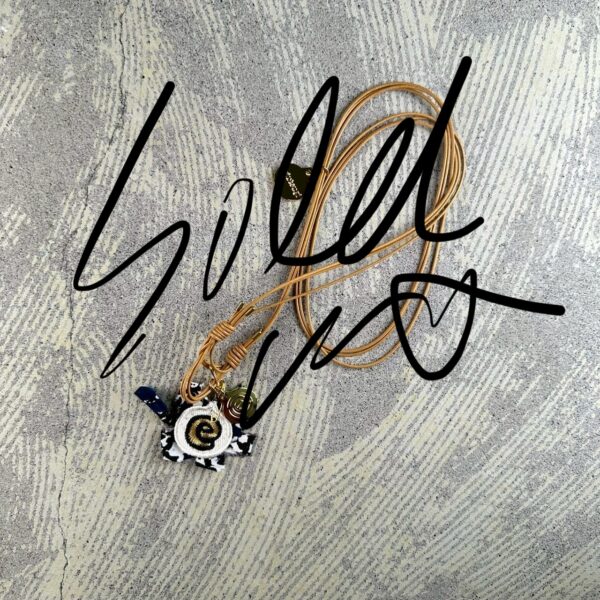 e-coin necklace soleil black [limited edition of 1 pieces Now in stock!]