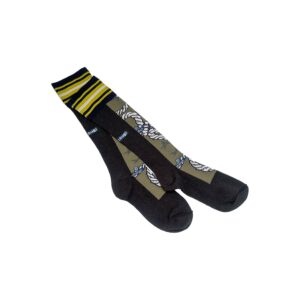 Twist Rope Ribbon High Socks Khaki [Limited Quantity Reservation Item]