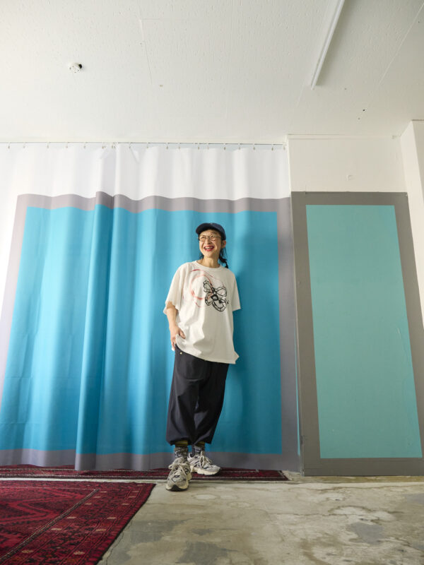 Handpainted Tee sizeF white [limited edition of 1 pieces Now in stock!] - 画像 (9)