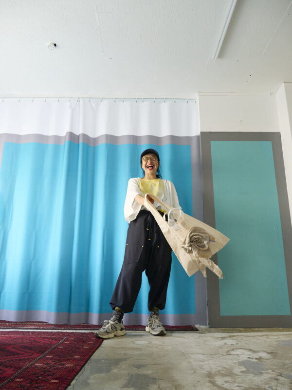 Upcycled Bag Comma Tie [limited edition of 1 pieces Now in stock!] - 画像 (8)