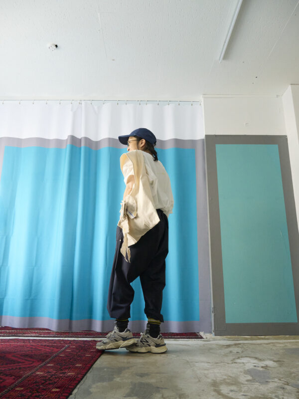 Upcycled Bag Comma Tie [limited edition of 1 pieces Now in stock!] - 画像 (9)