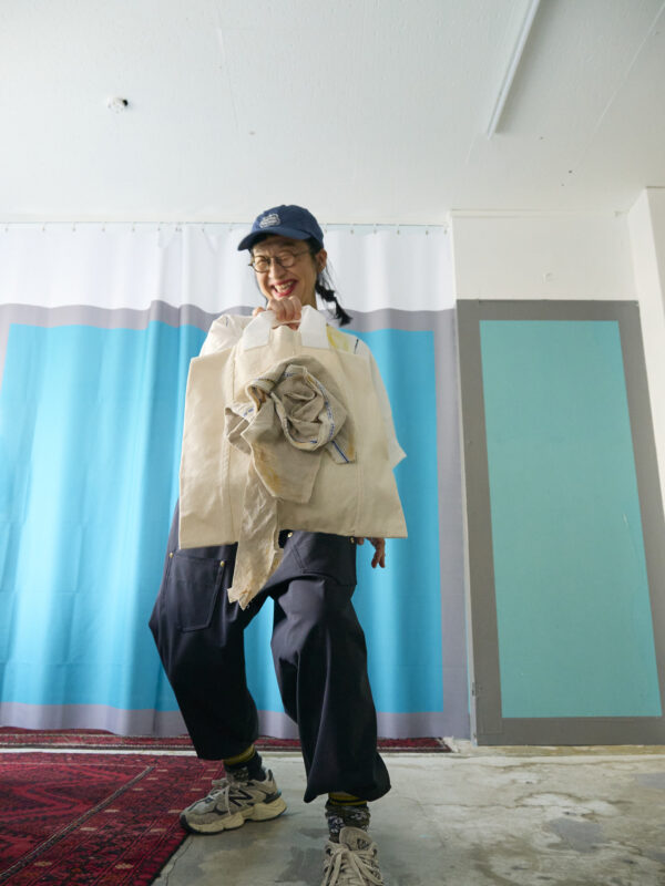 Upcycled Bag Comma Tie [limited edition of 1 pieces Now in stock!] - 画像 (13)