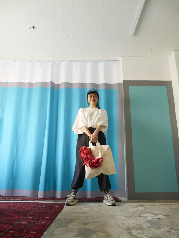 Upcycled Bag Frilled Rose [limited edition of 1 pieces Now in stock!] - 画像 (17)