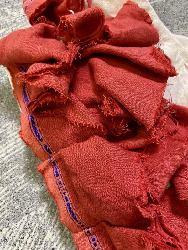 Upcycled Bag Frilled Rose [limited edition of 1 pieces Now in stock!] - 画像 (8)