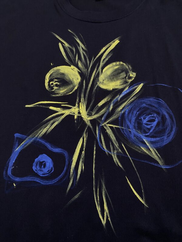 Handpainted Tee  sizeSB black[limited edition of 1 pieces Now in stock!] - 画像 (4)