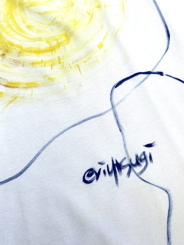 Handpainted Tee sizeSB white [limited edition of 1 pieces Now in stock!] - 画像 (8)