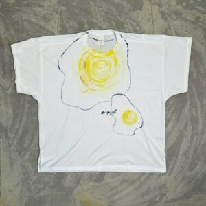 Handpainted Tee sizeSB white [limited edition of 1 pieces Now in stock!]