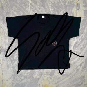 Handpainted Tee  size01 black [limited edition of 1 pieces Now in stock!]
