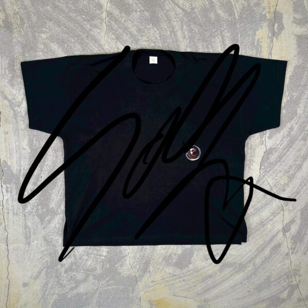 Handpainted Tee  size01 black [limited edition of 1 pieces Now in stock!]