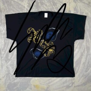 Handpainted Tee sizeSB black [limited edition of 1 pieces Now in stock!]