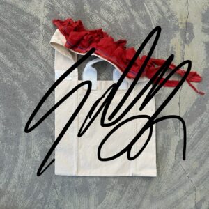 Upcycled Bag Frilled Rose [limited edition of 1 pieces Now in stock!]