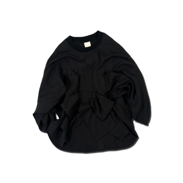 Noir Ribbon Blouse  [Limited Quantity Riservation Item] - 画像 (7)