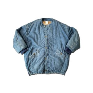 Denim Puff Coat [Limited Quantity Reservation Item]